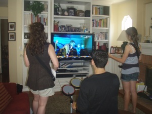 Rock Band with cousins!